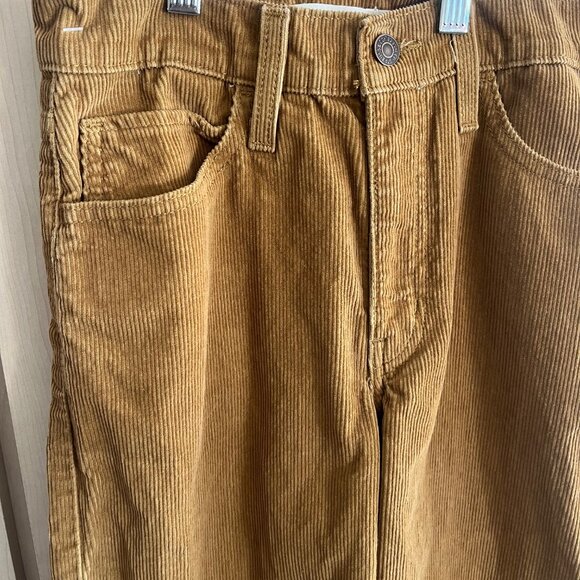 Levi’s Unisex Size‎ 24 ‘94 Baggy High Rise Corduroy Pants Brown Tan - Picture 3 of 10